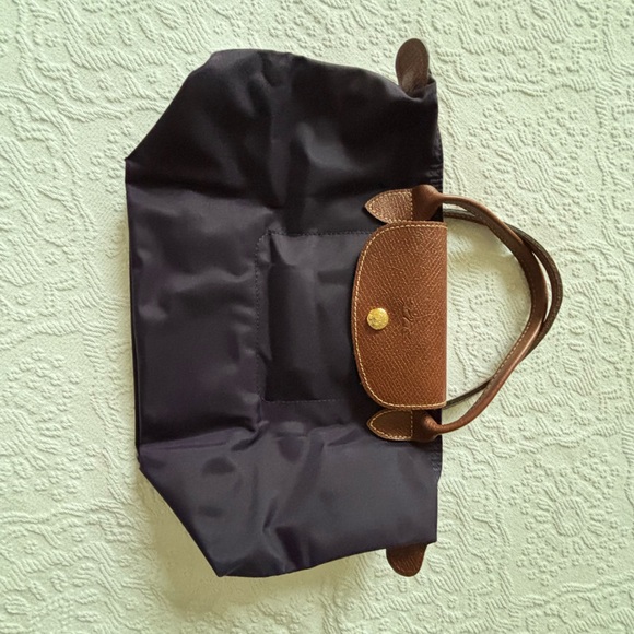 SOLD. Longchamp Le Pliage Original Handbag Small (purple) - Picture 3 of 6